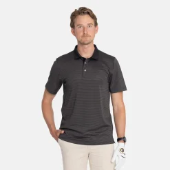 Virtue Polo Stripes Svart
