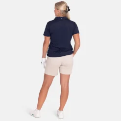 Virtue Polo V-Neck Blå