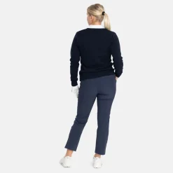 W 7/8 Stretch Blå