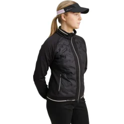 W Grove Hybrid Jacket Svart