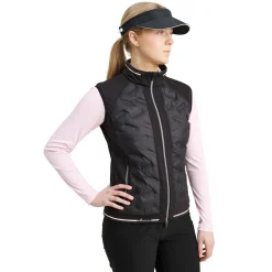W Grove Hybrid Vest Svart
