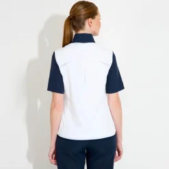 W Lanark Stretch Windshirt Vit