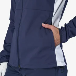 W Tech Windbreaker Softshell Blå Vit