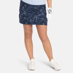 W Woven Stretch AOP Blå