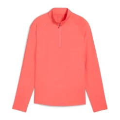 W You-V Solid 1/4 Zip